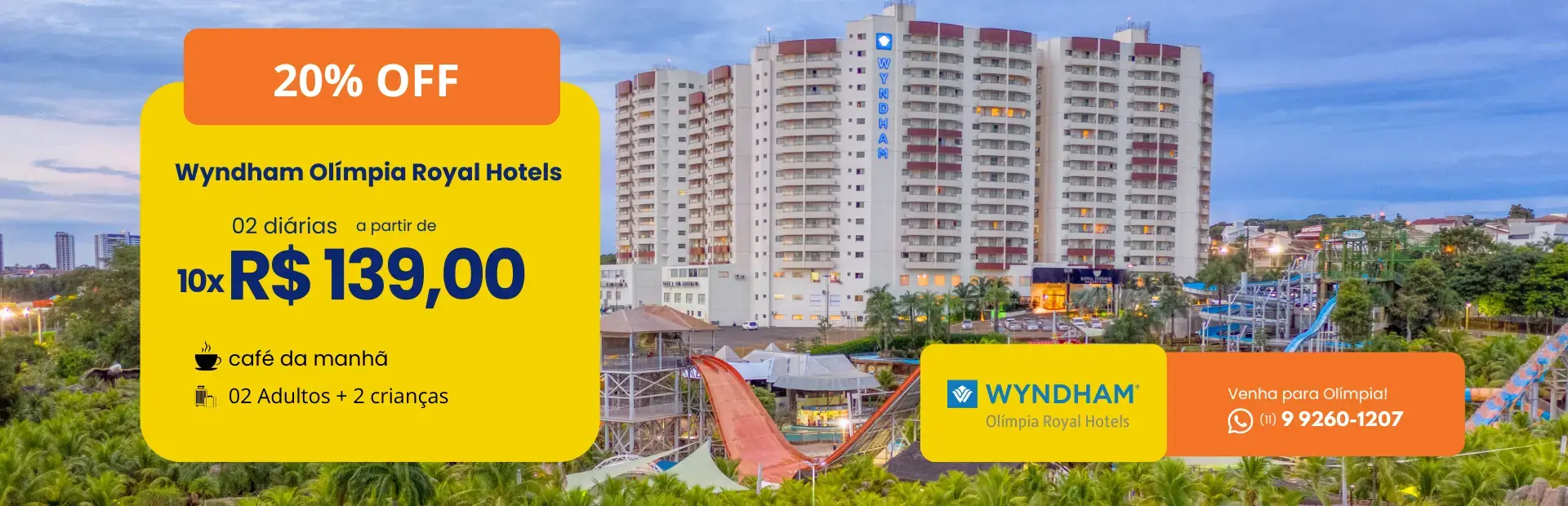 Wyndham Olímpia Royal Hotels | Olímpia SP